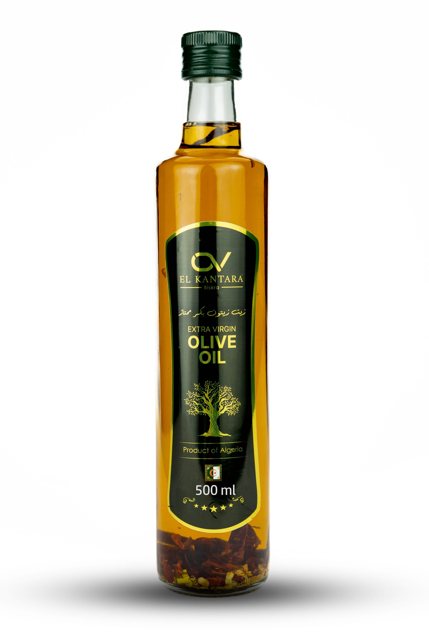 EL-Kantara Chilli Virgin Olive Oil 500ml – Premium Spicy VOO