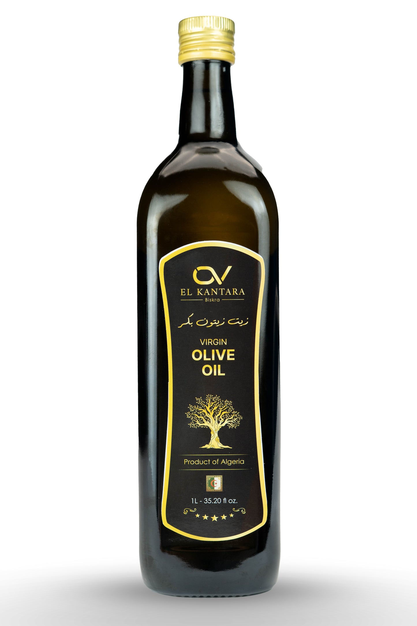 EL-Kantara – Virgin Olive Oil (1L, Glass Bottle)
